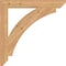 Ekena Millwork Thorton Slat Smooth Bracket, Western Red Cedar, 3 1/2"W x 30"D x 30"H BKT04X30X30THR06SWR - alternate 3